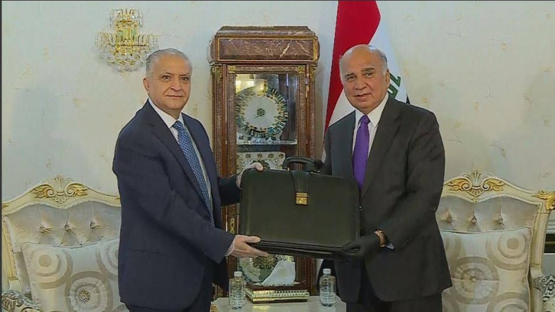 فوئاد حوسێن وەکو وەزیری دەرەوەی عێراق دەستبەکار بوو